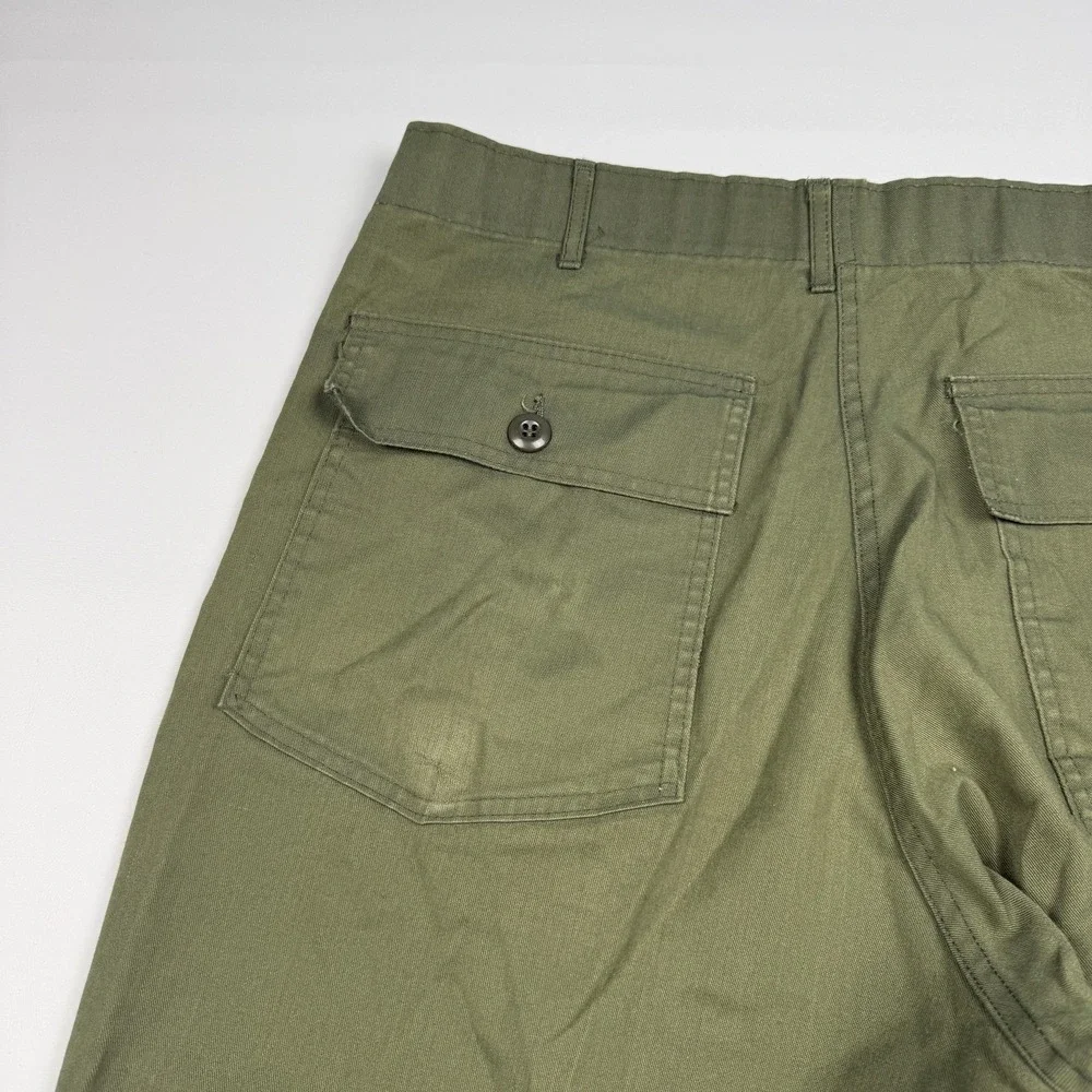 Military Vintage OG-507 Pants Mens 36x29 Green Relaxed Straight Leg Casual